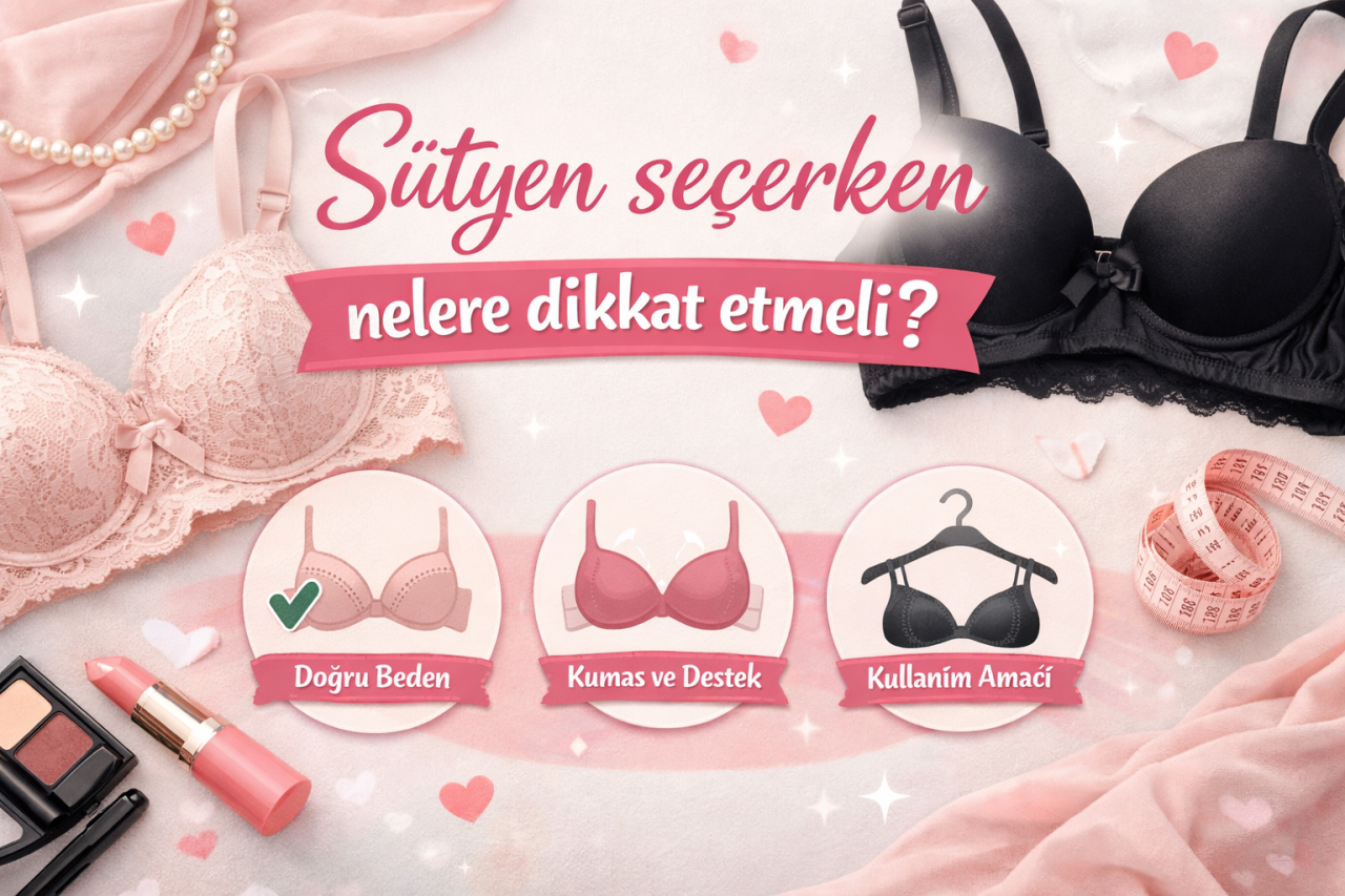 Sütyen Seçerken Nelere Dikkat Etmeli ?