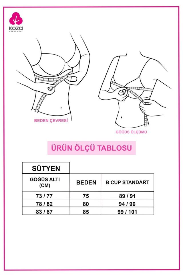 Kadın Dijital Baskılı Sporcu Büstiyer 80508-58 - 85B - 80508-58 - 85B