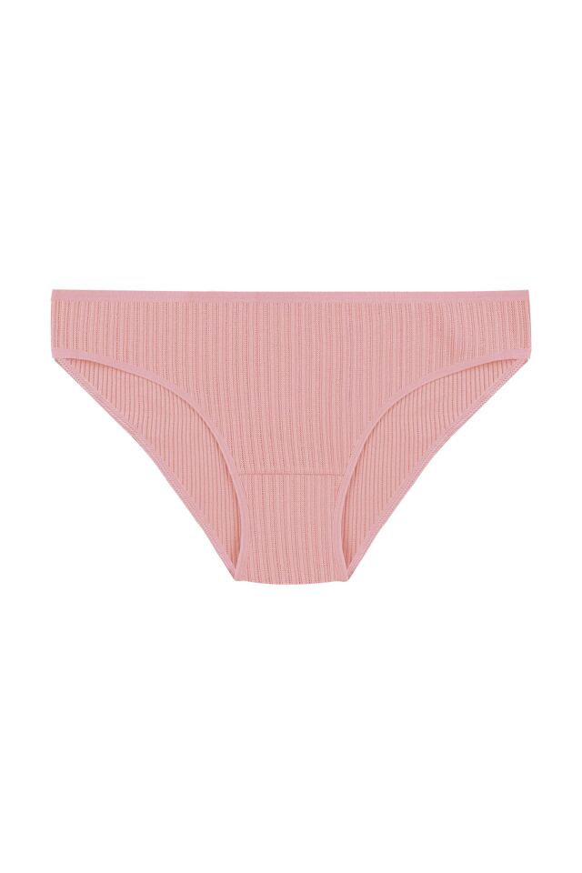 Kadın 7'li Ajur Slip Mavi -  Pembe - S -  M
