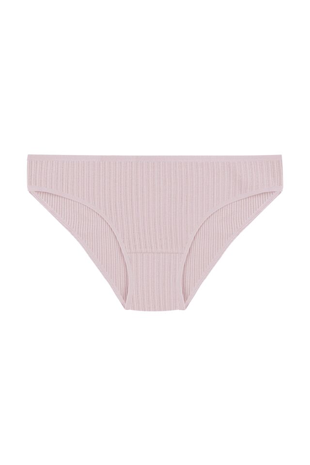 Kadın 7'li Ajur Slip Mavi -  Pembe - S -  M