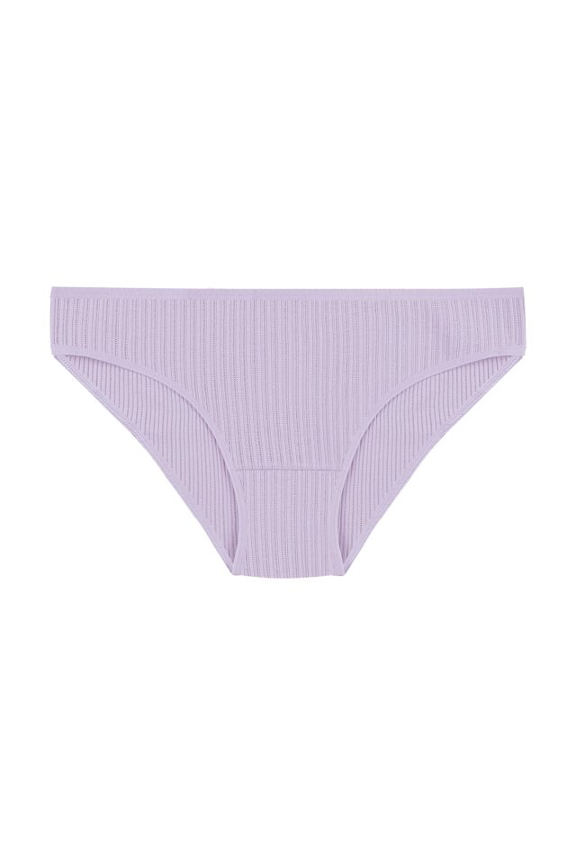 Kadın 7'li Ajur Slip Mavi -  Pembe - S -  M