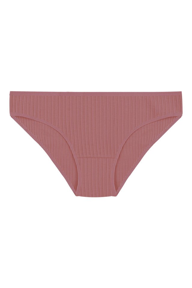 Kadın 7'li Ajur Slip Ten  - Beyaz - S -  M