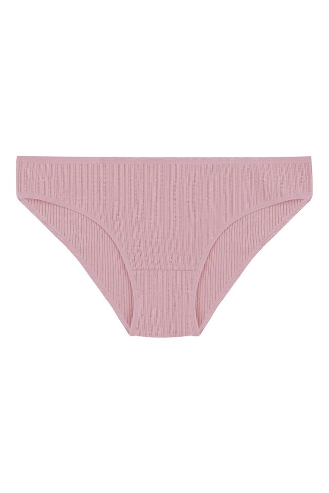 Kadın 7'li Ajur Slip Ten  - Beyaz - S -  M