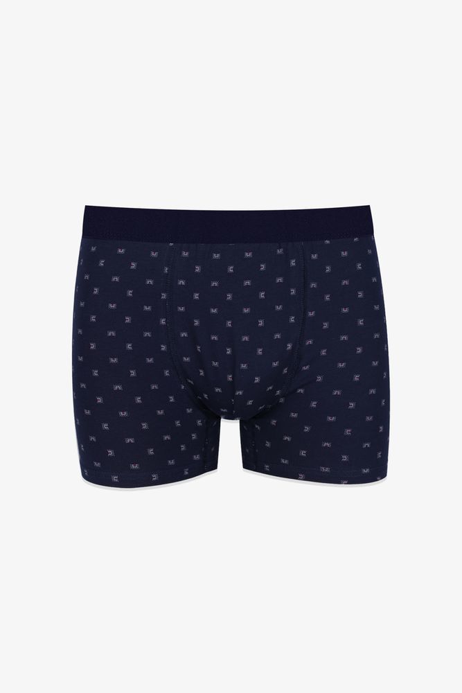 Erkek Tekli Pamuklu Boxer KO9003BX-36 Etnik Desen - L - KO9003BX-36 Etnik Desen - L