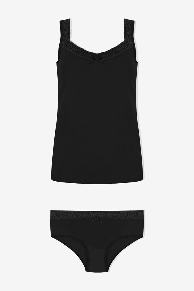 Kadın Dantel Detaylı Atlet Külot Takım KO2001TKM-1 İndigo - S/M