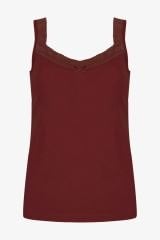 Kadın Dantel Detaylı Atlet Külot Takım KO2001TKM-1 İndigo - S/M