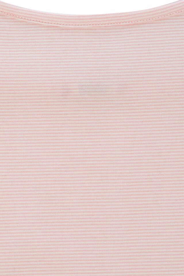 Kadın İnce Askılı Desenli Pamuklu Şortlu Pijama Takımı Pudra - XL