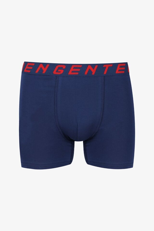 Erkek 3'lü Pamuklu Likralı Boxer