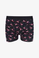 Erkek 2'li Pamuklu Likralı Boxer