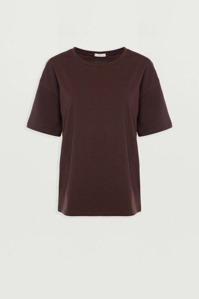 Kadın Pamuklu Ayıcık Desenli Kısa Kollu Pijama Takımı 72113 - XL - XL - 72113