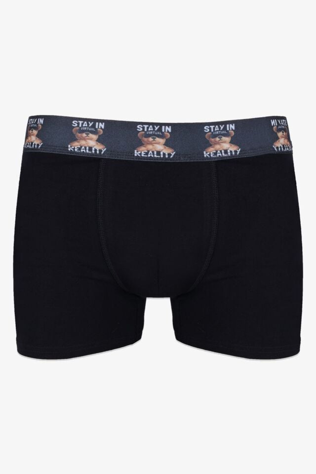 Erkek Tekli Pamuklu Boxer KO9003BX-23 - 2XL