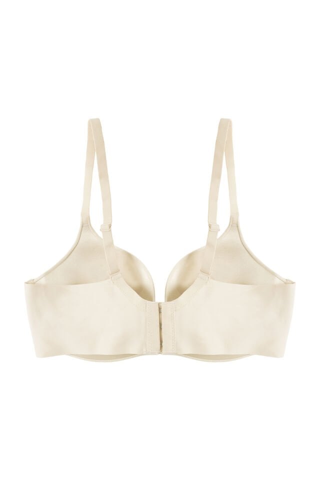 Balensiz Lazer Dikişsiz Destekli Sütyen 85B - Ekru