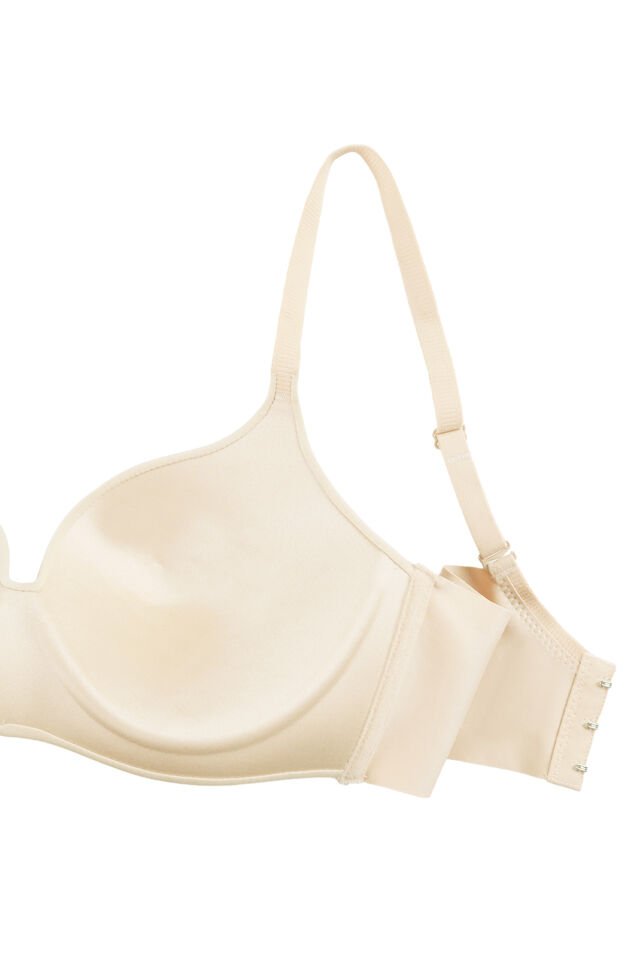 Balensiz Lazer Dikişsiz Destekli Sütyen 90B - Ekru
