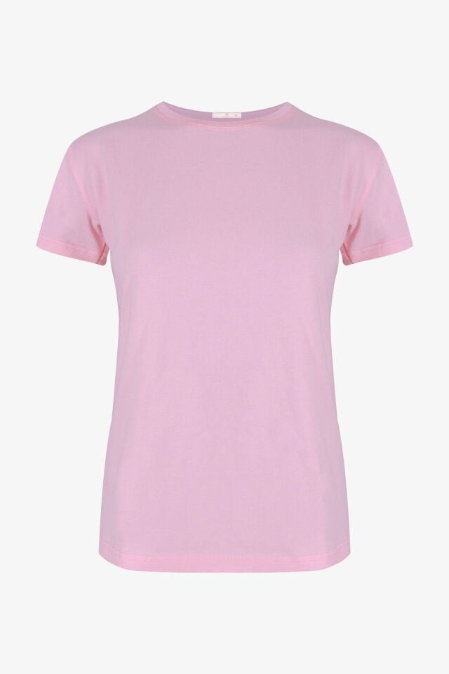 Kadın Pamuklu Çıtır Çiçek Desenli Kısa Kollu Pijama Takımı KO7301TS-8 Çıtır Çiçek Desen - L - KO7301TS-8 Çıtır Çiçek Desen - L