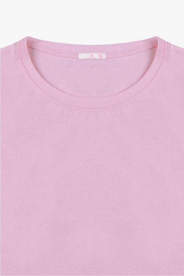 Kadın Pamuklu Çıtır Çiçek Desenli Kısa Kollu Pijama Takımı KO7301TS-8 Çıtır Çiçek Desen - M - KO7301TS-8 Çıtır Çiçek Desen - M