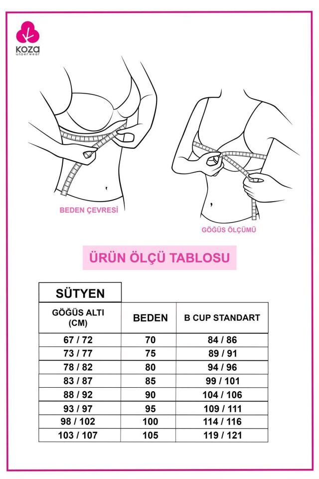 Kadın Fitilli Yarım Dolgulu Sütyen Takım 80318 Çağla - 75B - 80318 Çağla - 75B