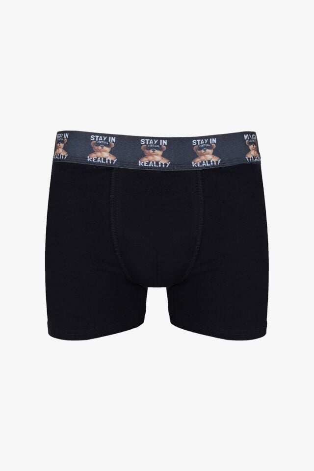 Erkek 6'lı Pamuklu Likralı Boxer KO9003BX-35 - 2XL