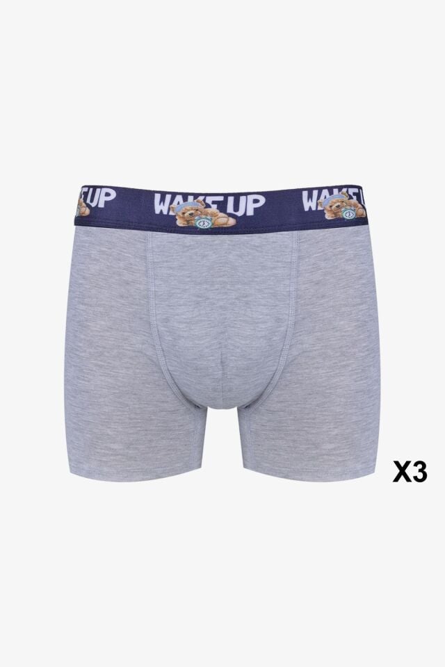 Erkek 6'lı Pamuklu Likralı Boxer KO9003BX-35 - 2XL