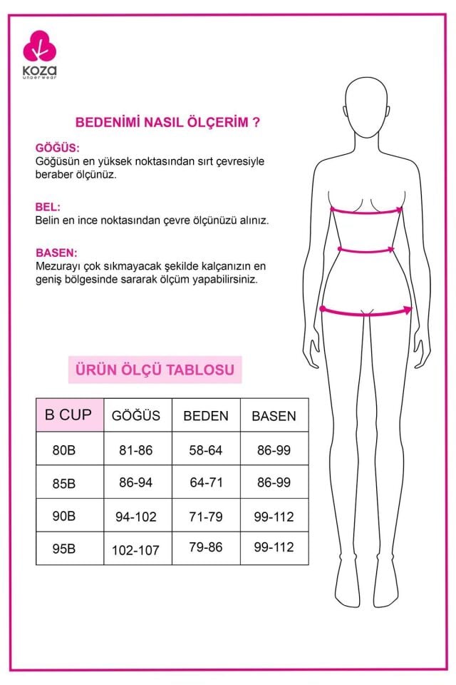 Kadın Brodeli Tüllü Dantelli Sütyen Takım Gök Mavi - 95B