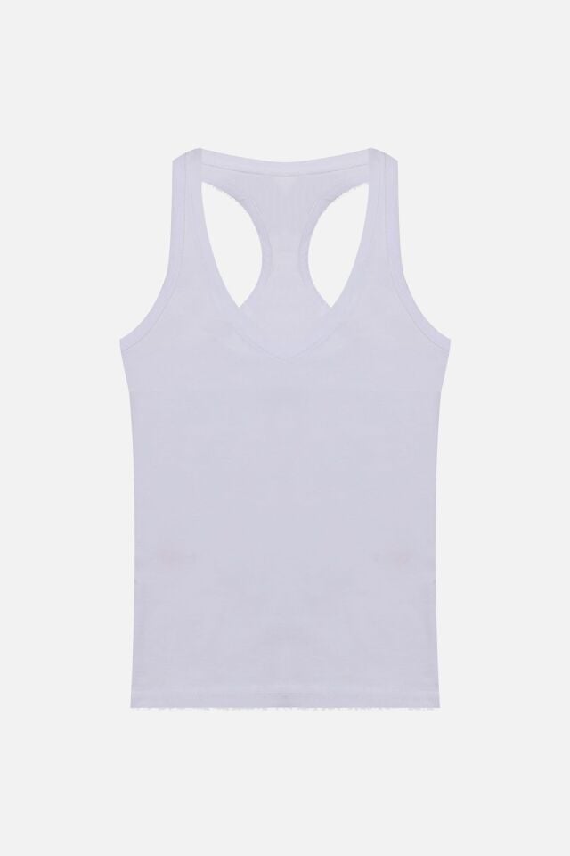 Kadın 2'li Sporcu Atlet Beyaz - L/XL - Beyaz - L/XL