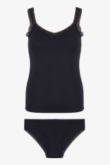 Kadın Dantel Detaylı Atlet Külot Takım