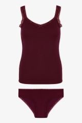 Kadın Dantel Detaylı Atlet Külot Takım