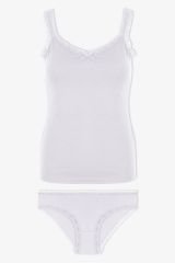 Kadın Dantel Detaylı Atlet Külot Takım