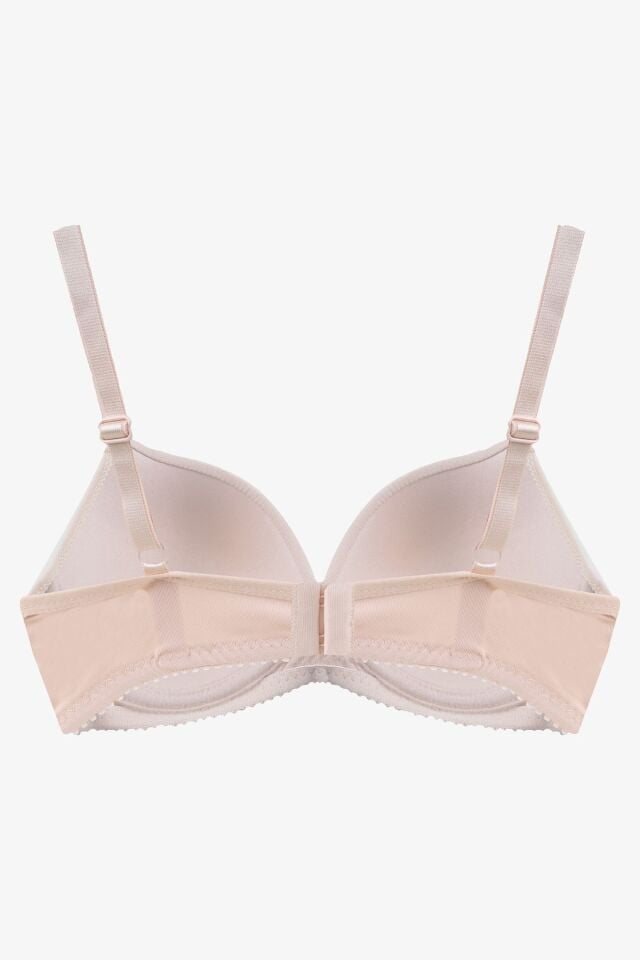 Desteksiz Basic Sütyen Ten - 90B