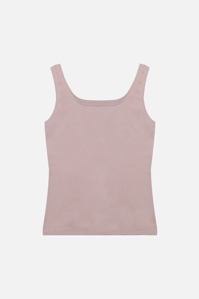 Kadın 2'li Kalın Askılı Kaşkorse Atlet Tenbeyaz - L/XL - Tenbeyaz - L/XL