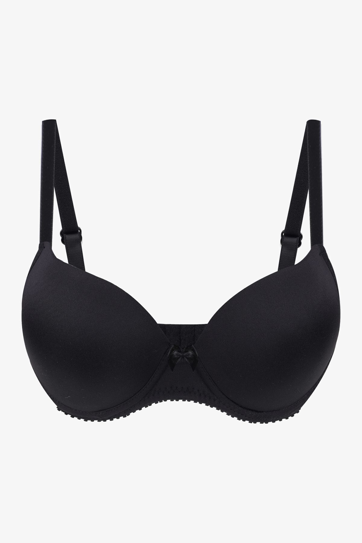 Desteksiz Basic Sütyen Siyah - 80B