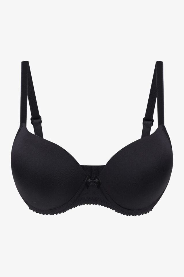 Desteksiz Basic Sütyen Siyah - 80B