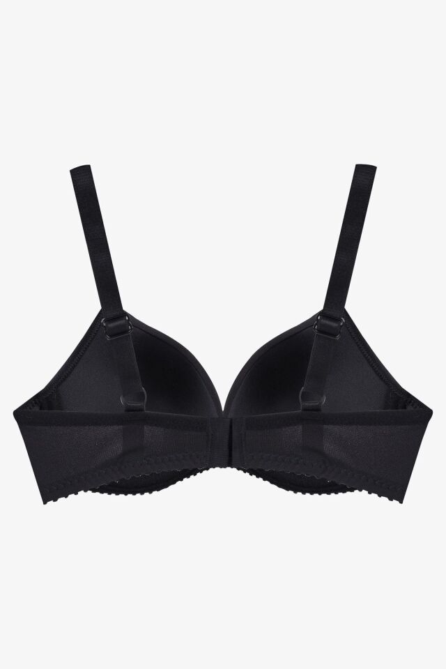 Desteksiz Basic Sütyen Siyah - 80B