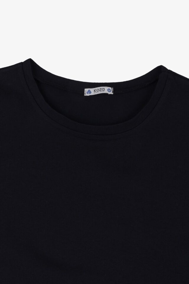 Erkek 2'li Basic Likralı T-Shirt