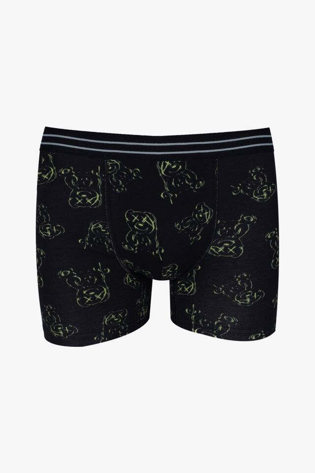 Erkek 2'li Pamuklu Likralı Boxer KO9178-12 - 2XL