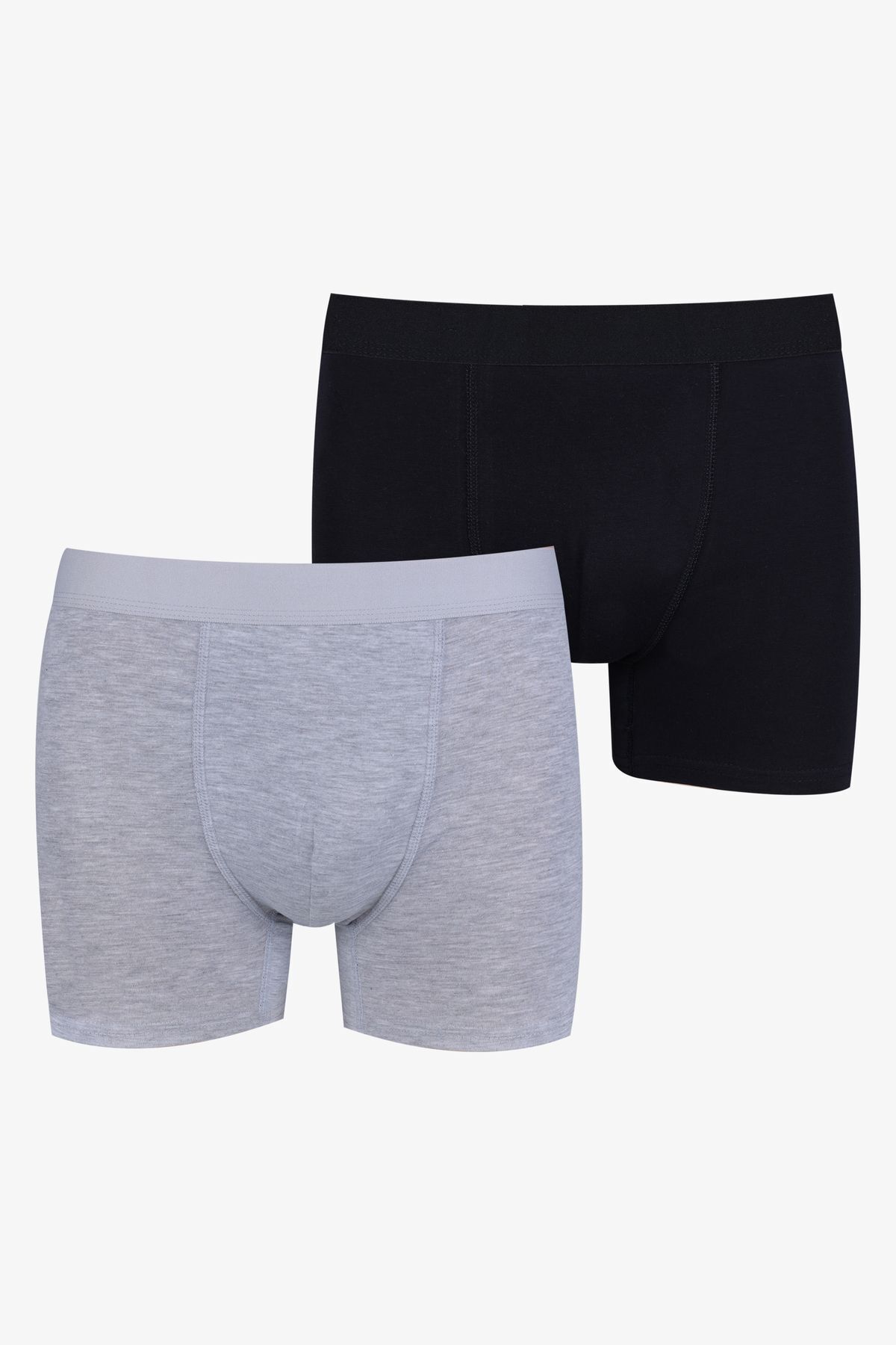 Erkek 2'li Pamuklu Likralı Boxer KO9178-16 - 2XL
