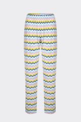 Kadın Basic Geometrik Desenli Pijama Takımı