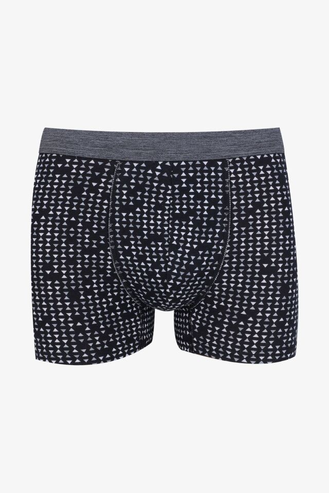 Erkek 2'li Pamuklu Likralı Boxer KO9178-2 - 2XL