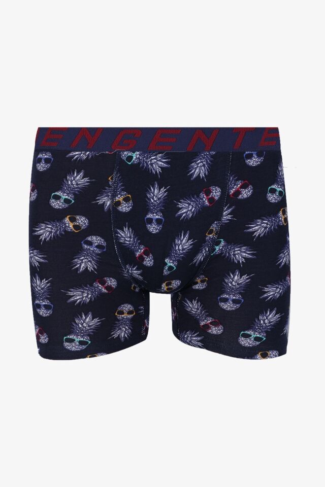 Erkek 2'li Pamuklu Likralı Boxer KO9178-10 - XL