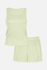 Kadın Kaşkorse Kalın Askılı Şortlu Takım