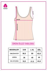 2'li Kalın Askılı Fitilli Atlet