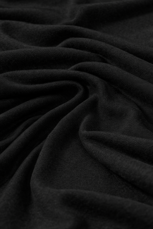 Kadın Baskılı Yaprak Desenli Yumuşak Dokulu Viskon Pijama Takımı 2XL - Siyah - Beyaz