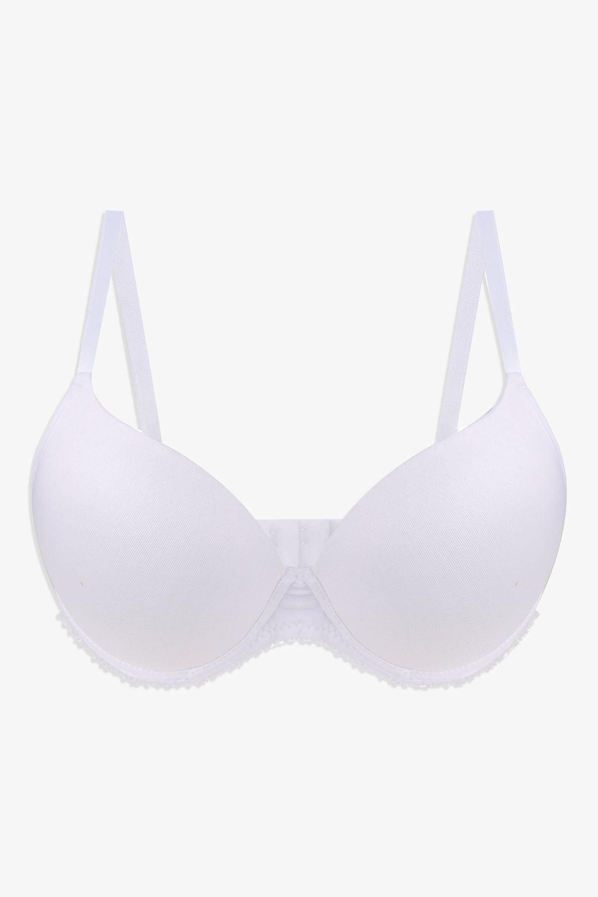 Kadın Destekli Basic Sütyen Ekru - 75B - Beyaz - 75B