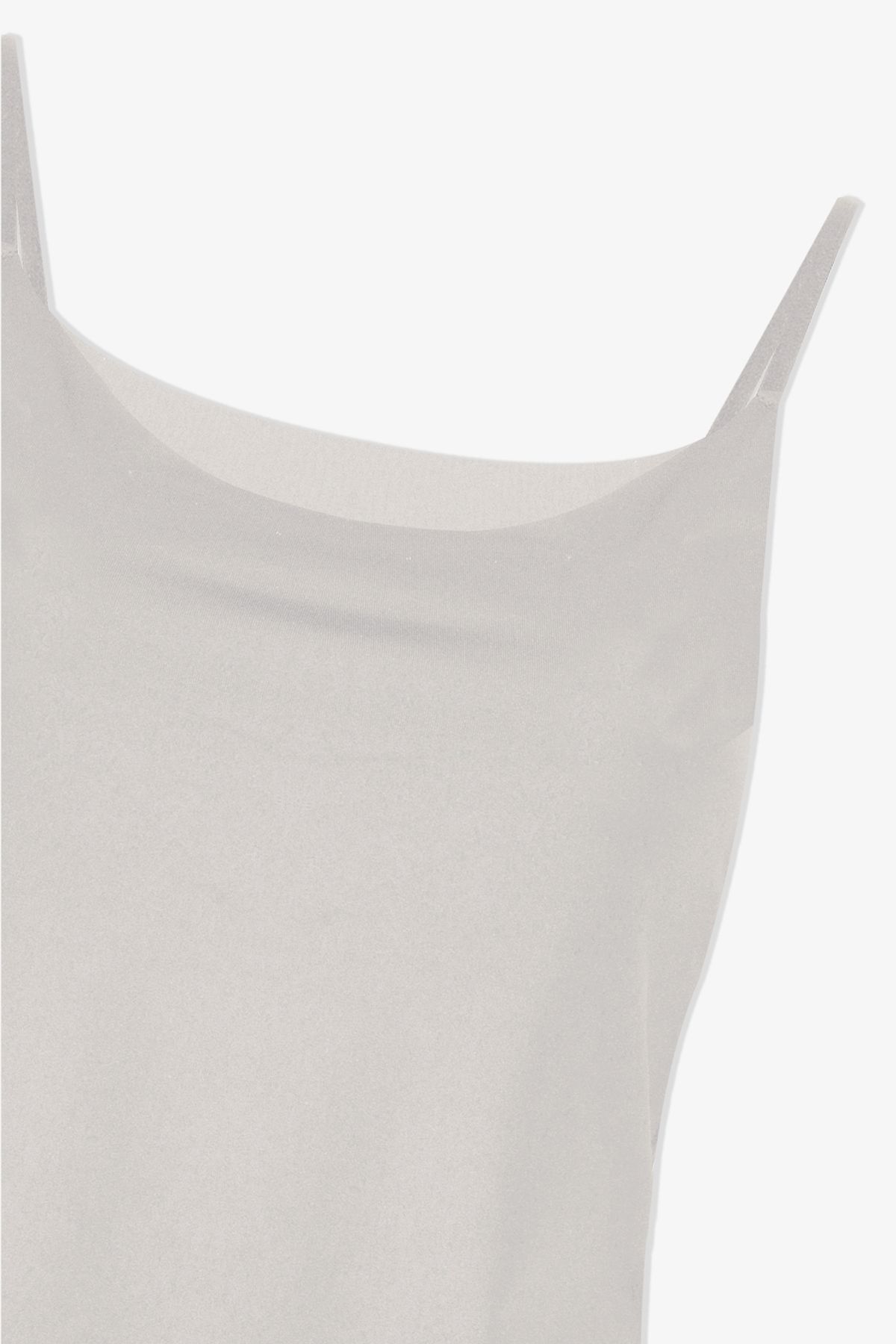 Kadın Ayar Askılı Lazer Kesim Atlet Ekru - L/XL - Ekru - L/XL