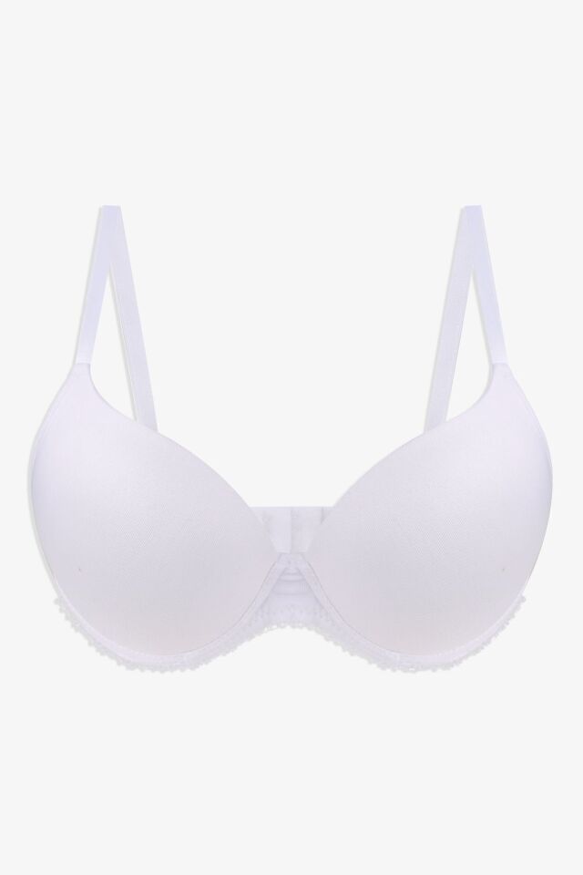 Desteksiz Basic Sütyen Ekru - 90B - Ekru - 90B