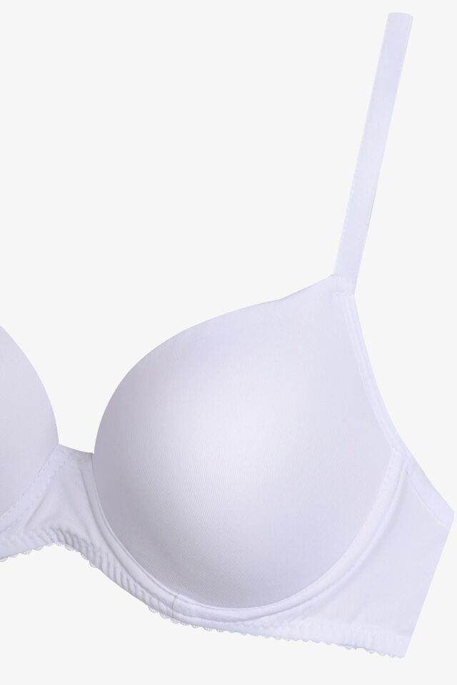 Desteksiz Basic Sütyen Ekru - 90B - Ekru - 90B