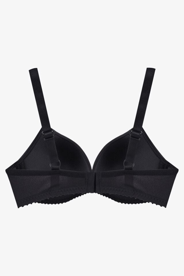 Desteksiz Basic Sütyen Siyah - 95B - Siyah - 95B