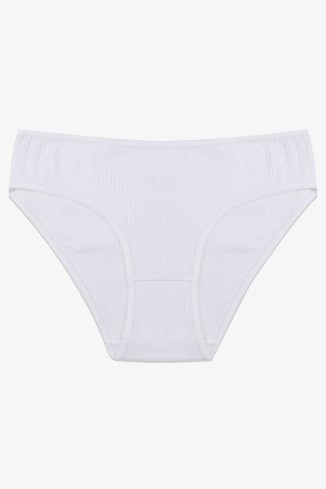 Kadın 5'li Fitilli Külot Kahve - XL - Kahve - XL