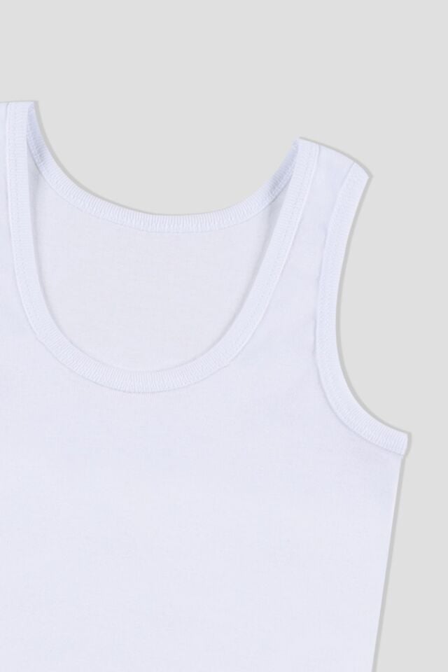 Erkek Çocuk 2'li Pamuklu Atlet KO9060ATL-1 Beyaz - 9-11 Yaş - KO9060ATL-1 Beyaz - 9-11 Yaş