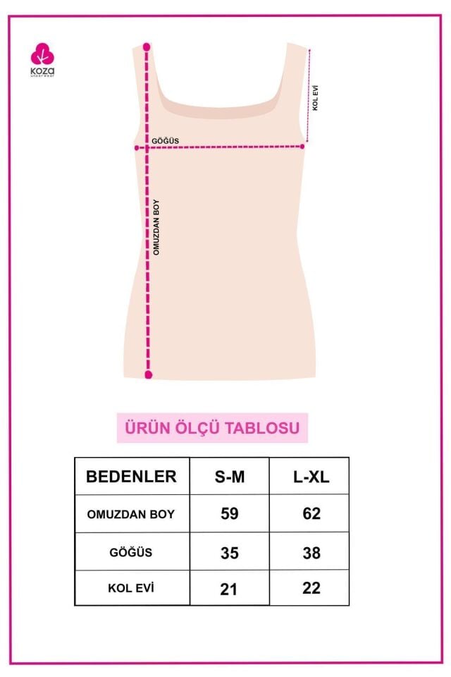 Kadın Kalın Askılı Lazer Kesim Atlet Ten - L/XL - Ten - L/XL