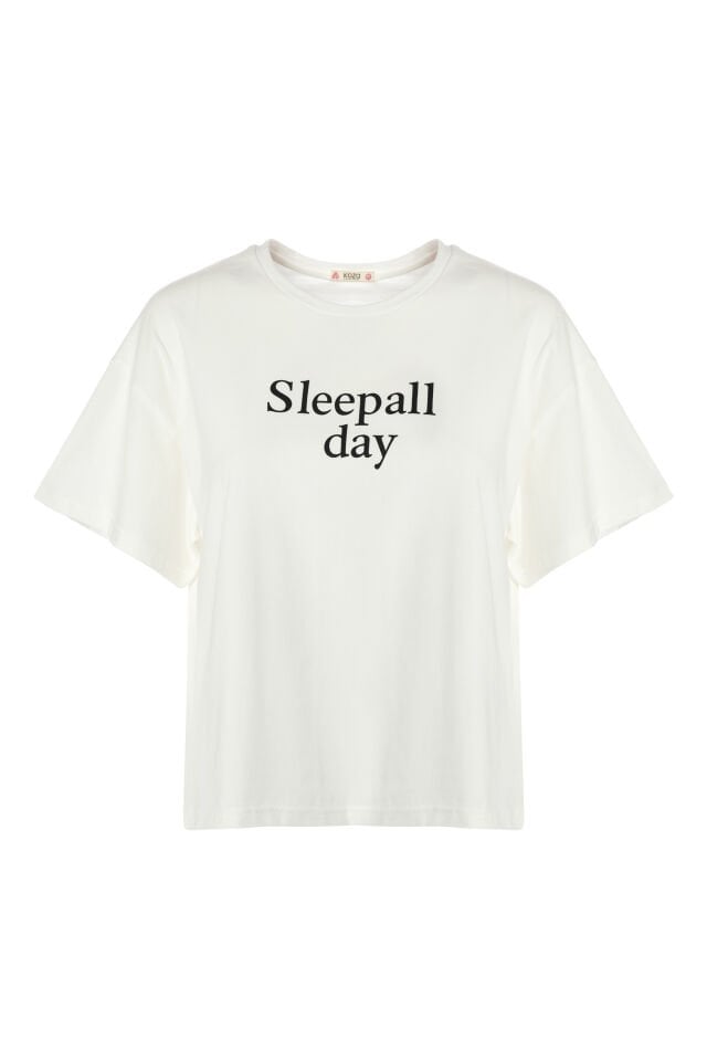 Kadın Pamuklu Kısa Kollu Siyah Çizgili Şortlu Pijama Takımı Siyah - Beyaz - XL